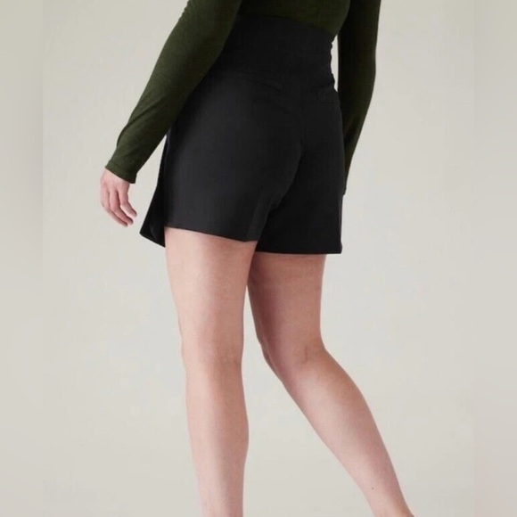 Athleta Black Endless Pleated Skort Size 4 - Picture 13 of 13